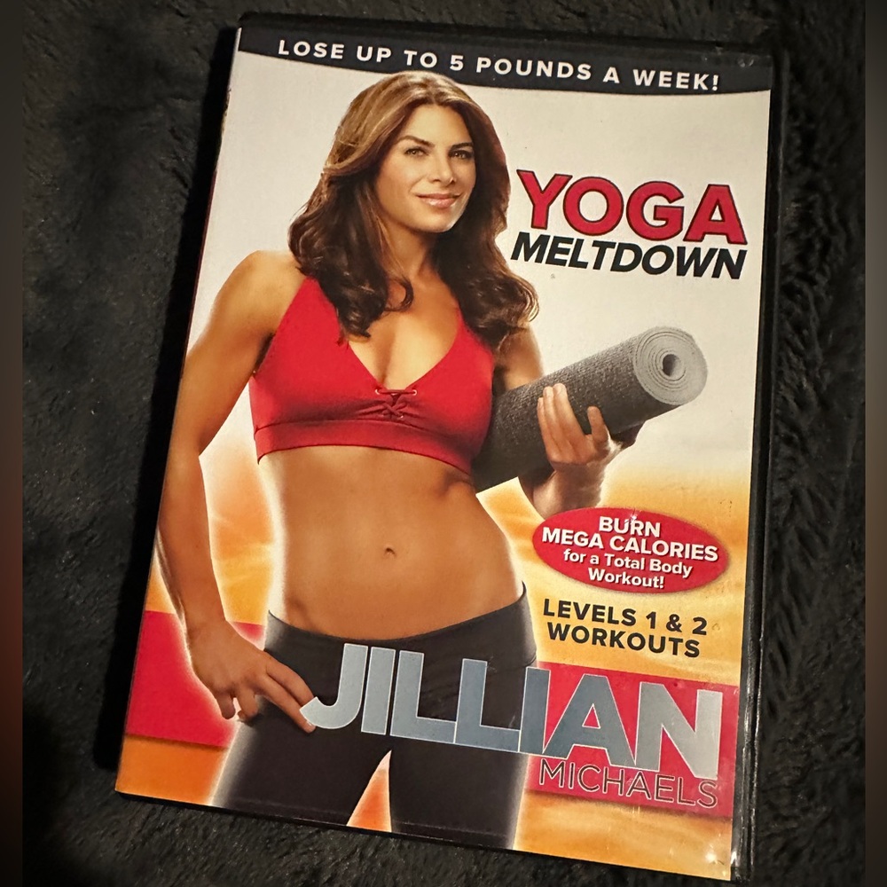 Jillian Michaels DVD - Yoga Meltdown. Excellent condition!